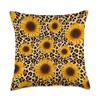 Sunflower Leopard print Animal Print Sunflower Leopard Cheetah Animal Skin