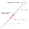 Lip Scrub Brush,Double-Sided Silicone Exfoliating Lip Brush Tool for Smoother