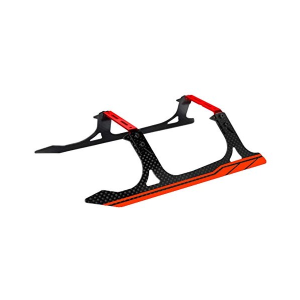 Microheli Aluminum/Carbon Fiber Landing Gear (RED) - Blade 330X / 330S / 360 CFX / 450X