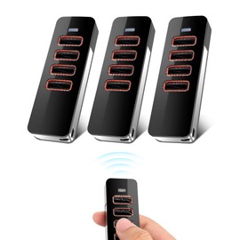 868 MHz Remote Control for Summer 4018V000, 4 Commands for Pearl Radio Transmitter for Summer 4015862001900, Garage Door Remote Control for Summer Gate Operators, Roll Code (3)