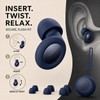 Mulbijeo Ear Plugs for Sleeping, 1 Pair, Effective Noise Reduction,