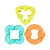 Playgro Beißring-Set Bumpy Gums, wassergefüllt, ab 3 Monaten, 3-teilig, Bumpy