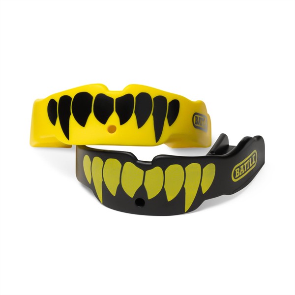 Battle Fangs Football Mouthguard – Sports Mouth Guard with Removable