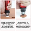 TOMMARS Hollow Punch Kit with Pin Point Punch Shaft Hole