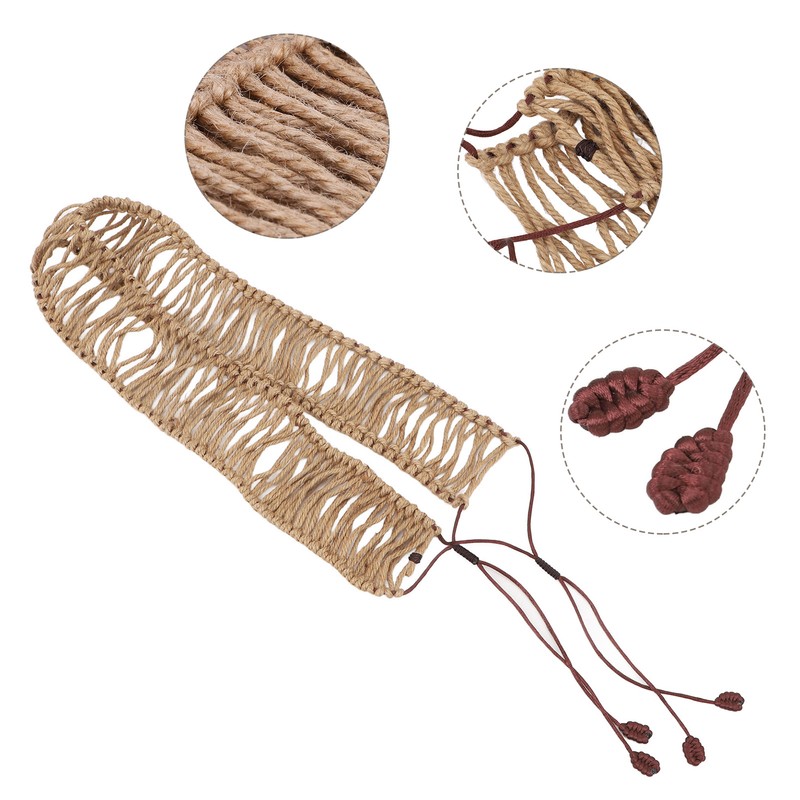 Steel Tongue Drum Braided Rope Wrapped Noise Cancelling Decorative Ethereal