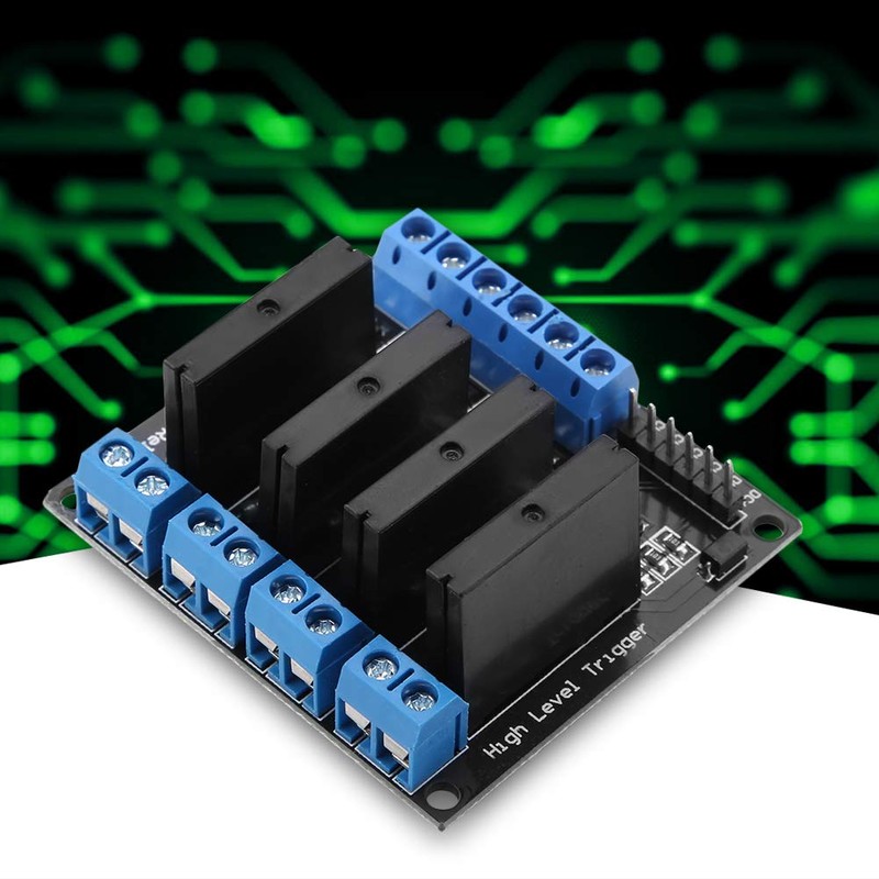 Solid State Relay Module 4 Channel Relay Module DC AC