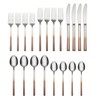 Cambridge Copper Ombre Kelvin Piece Flatware Set, 20 Count