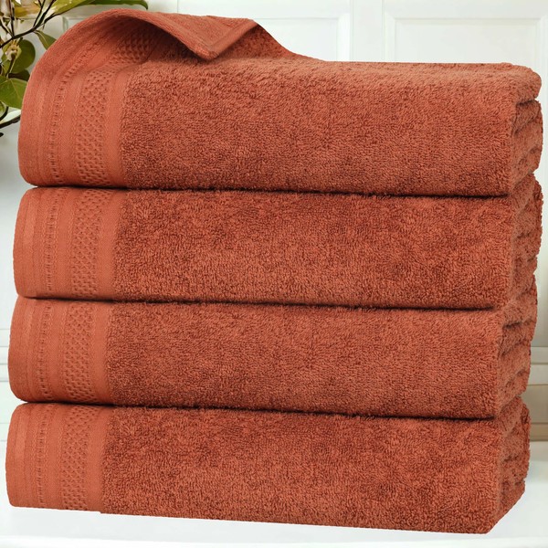Superior Honeycomb Cotton Medium Weight Towels, for Guest Bath, Master