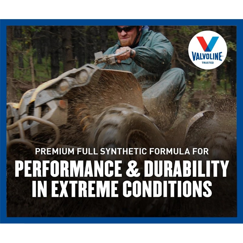 Valvoline 4-Stroke Powersport Full Synthetic Motor Oil 1 Quart