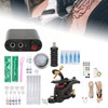 10 Wraps Tattoo Coil Machine Set Mini Tattoo Power Supply