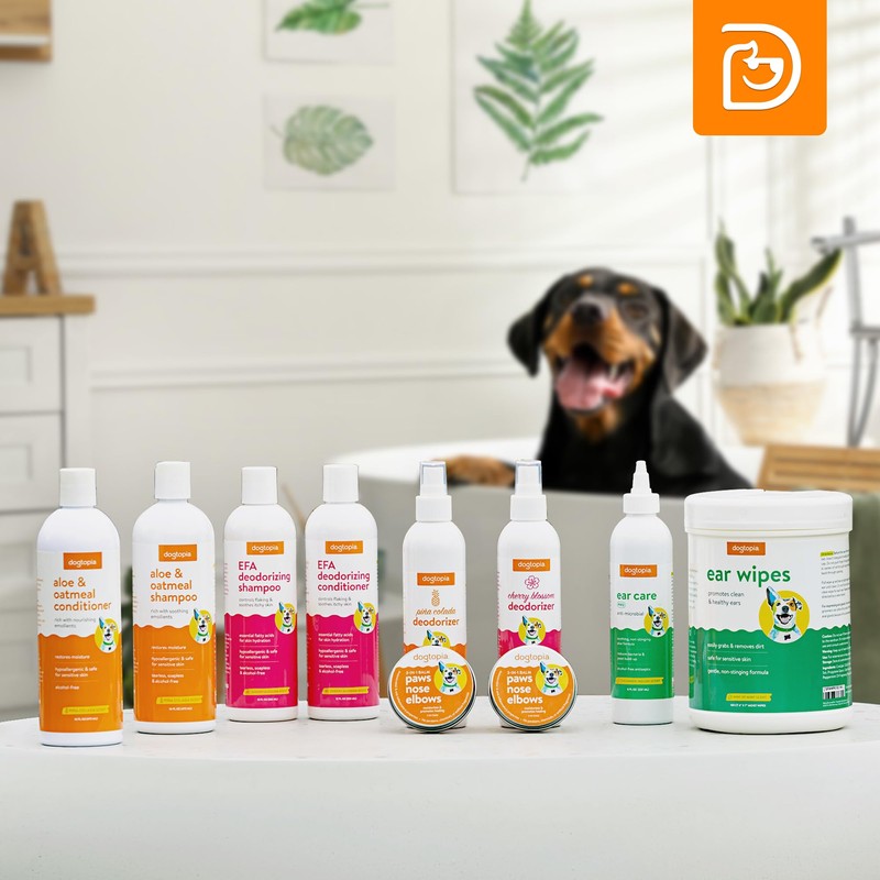 Dogtopia 3-in-1 Paw Balm & Deodorizer Spray - Between Baths