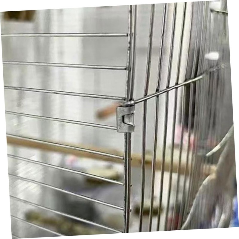Mipcase 300pcs Wire Cage Clips for Bird Chicken Cages Clips