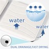 3PCS Water Absorbing Stone Tray, Fast Drying Stone Sink Tray,