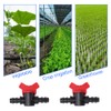 VooGenzek 7 Pieces Plastic Aquarium Water Flow Control Valve, Drip