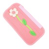 Mobestech 4pcs Flower Decorated Fridge Door Handle Cover Protective Kitchen