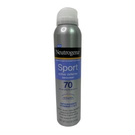 Neutrogena Neutrogenia Sunscreen Sport Active Defense, SPF 70, 5 OZ, Water Resistant 80 Min