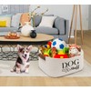 Geyecete Square Dog toy basket storage Cotton Rope Storage Basket