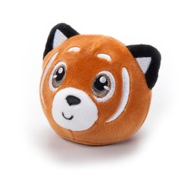 The Petting Zoo Red Panda Stuffed Animal Plushie, Gifts for Kids, Squishiez Wildlife Animal Squeeze Toy, Red Panda Plush Toy, 3 inches