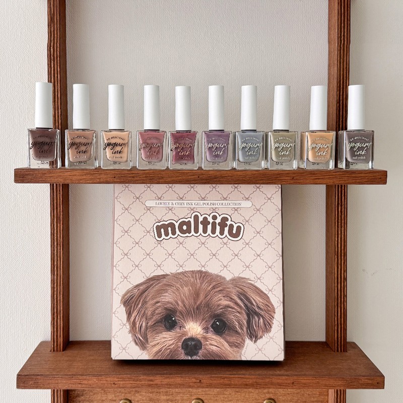 Yogurt Gel Maltipoo 10 Piece Set Ink Gel Art Liquid