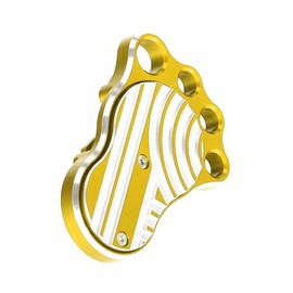 monkey125 Brake Pedal Peg Pad Compatible with Monkey125 JB02 JB03 2018-2024 Super Cub C125 Dax125 Grom JC61 JC75 JC92 CT125 Hunter Cub CNC 3D Cleats Non-Slip Brake Footpeg Pads Gold