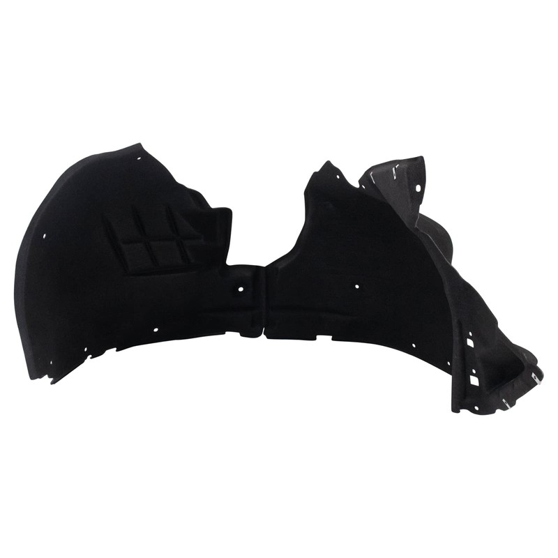 TRQ Front Left Inner Fender Liner Black Drivers Side Compatible