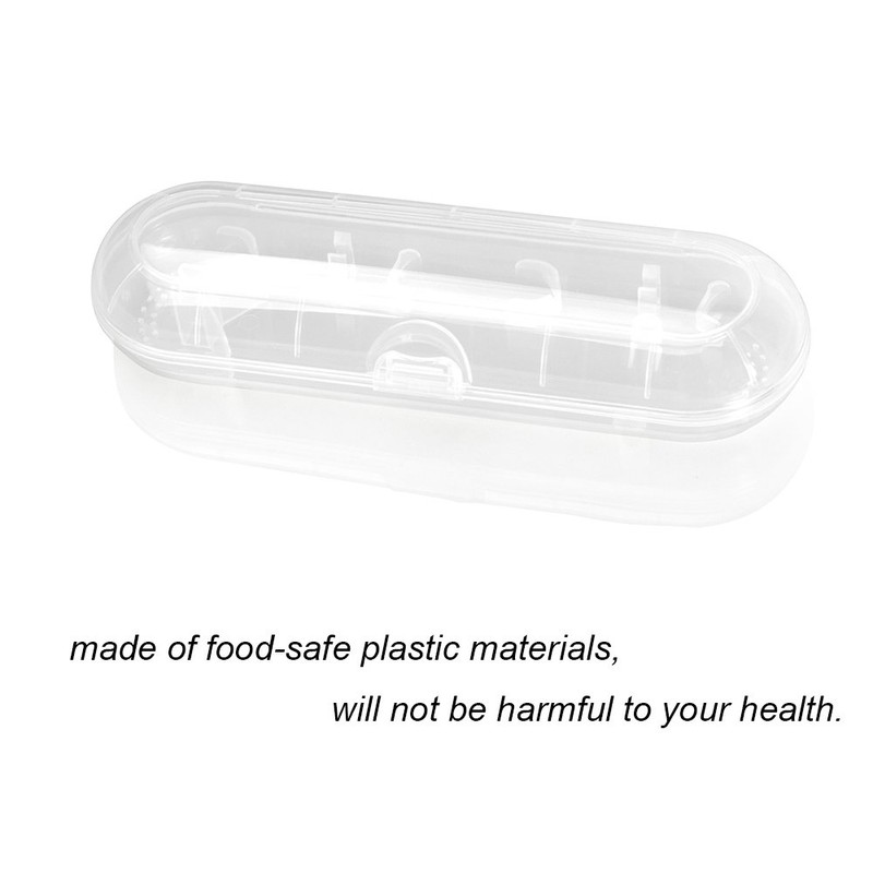 Nincha Portable Replacement Plastic Electric Toothbrush Travel Case for Oral-B