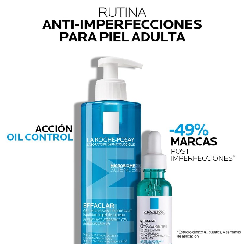 Kit Limpiador Effaclar Gel Purificante +M + Effaclar Serum