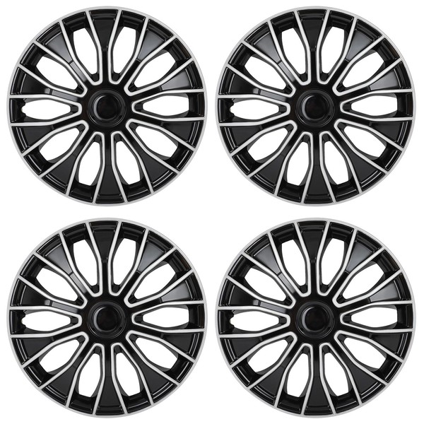 ECCPP 4PC Set 15 Inch Hubcap Wheel Cover OEM Replacement