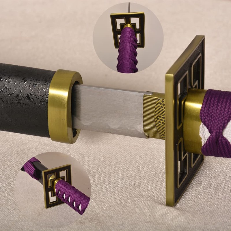 COSWOR 40.9" Japanese Anime Kuchiki Byakuya's Senbonzakura Samurai Sword Katana