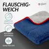 Glart Set of 2 Microfibre cloths, for polishing, windshields, cockpit,