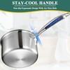 DELARLO Sauce Pan Sets, Compatible with All Cooktops 600℉, Full