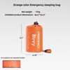 Emergency Sleeping Bag, 2 Pack Portable Thermal Bivy Sack, Waterproof