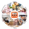 Kitchen Timer, WECKEW 2 Pack Digital Kitchen Timer Magnetic Countdown