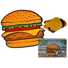 ootb Beach Towel, Hamburger Design