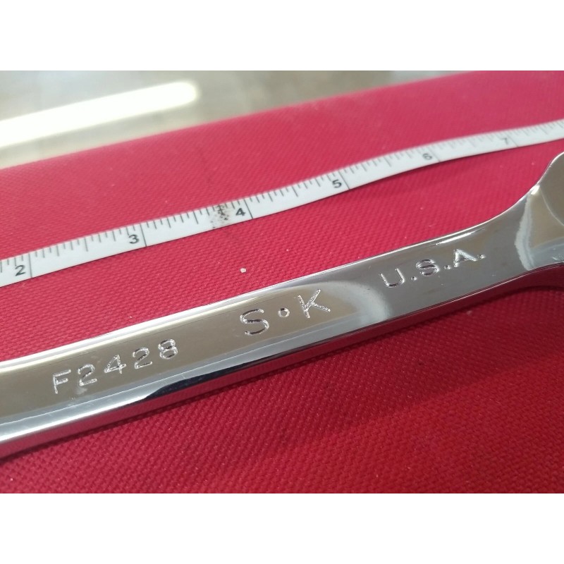 S-K FLARE NUT 6 Pt LINE WRENCH F2428 7/8" X