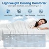 BESTRIPES Cooling Comforter, Twin/Twin XL - Reversible Lightweight Blanket for
