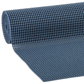 EasyLiner Select Grip Shelf Liner for Drawers & Cabinets - Easy to Install & Cut to Fit - Non Slip Non Adhesive Grip Shelf Liner for Kitchen Drawers, Bathroom, Pantry - 12in x 10ft Navy Blue, 6 Rolls