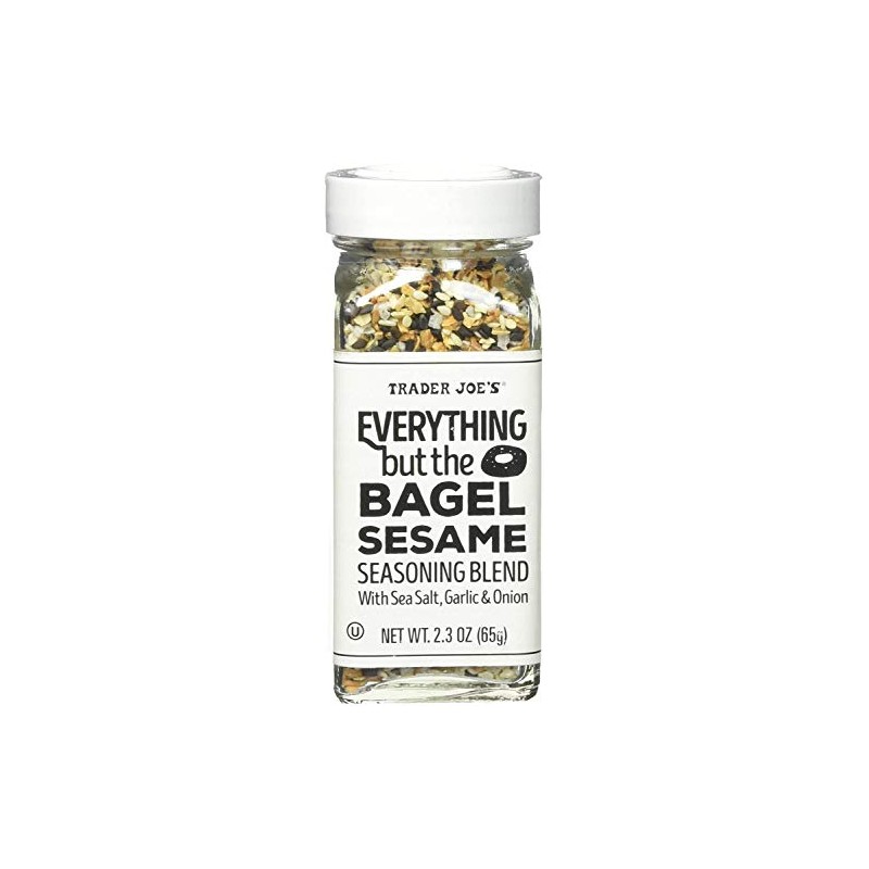 Trader Joe's. vgqs Everything but The Bagel Sesame with sea