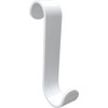 De-Plastik Radiator Hooks for Round Heaters, Towel Rail - Towel