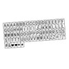 COHEALI 190 Pcs Diy Acrylic Light Box Accessories, Black and