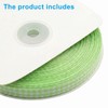 50Yd x 0.47" Green White Gingham Ribbon