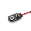 Yoodelife 9V Battery Clip Connector, 9 Volt Long Cable Connection
