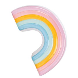 SAFIGLE Creative Ceramic Money Box - Rainbow - 19 cm - Sturdy Money Box for Children and Adults - Ideal as a Decorative Element and Money Gift