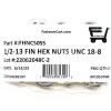 FastenerCart (10) 1/2-13 Finished Hex Nuts Stainless Steel (10 Pieces)