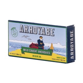Arroyabe Anchovies in oil, 1.76-Ounce Cans (Pack of 5)