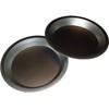 Two 9 inch Pie Pans a Heavy weight steel none