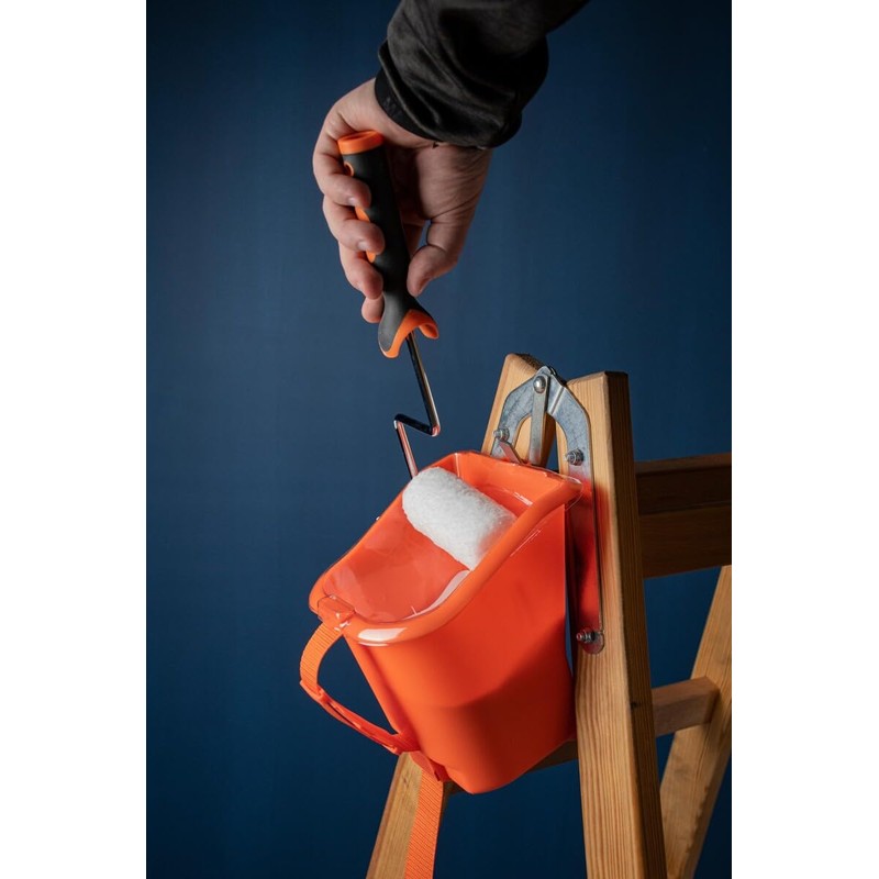MIVOS Paint Bucket with 5 Inserts, 1 Litre Colour Cup,