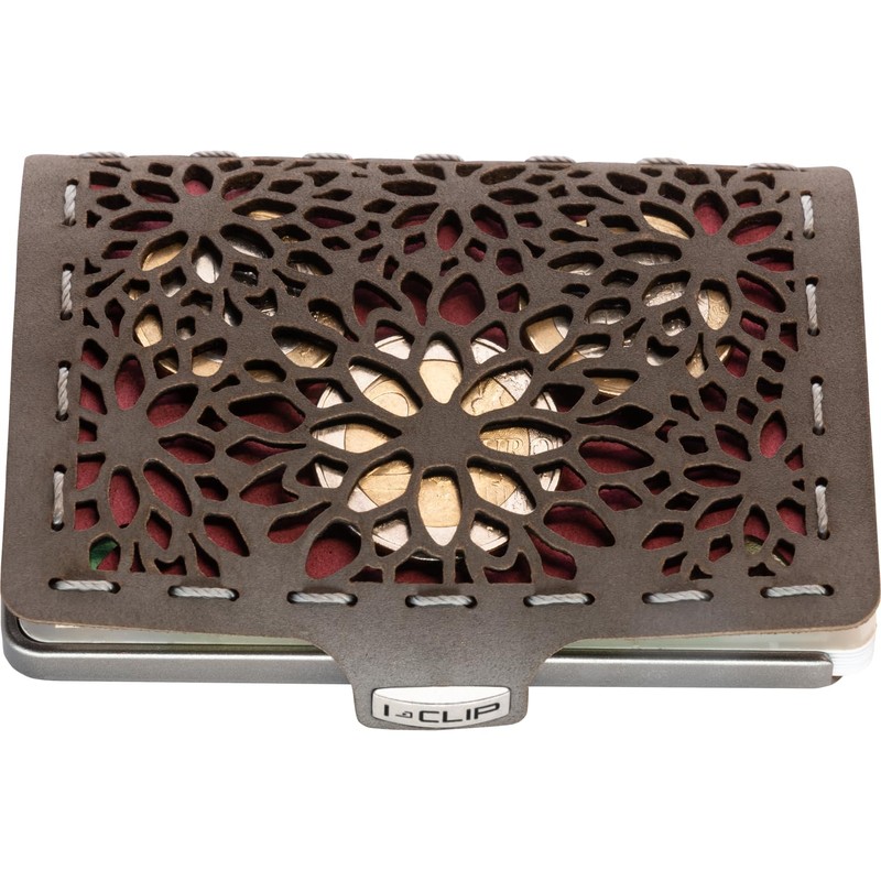 I-CLIP With coin compartment, lei, Modern