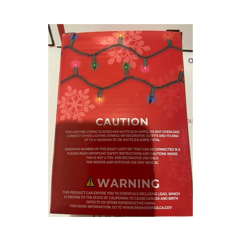 home by rite aid 4 box multicolor Mini Lights (each