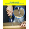 HOLMOL M10 Washers 30PCS, 304 Stainless Steel Penny Washers M10